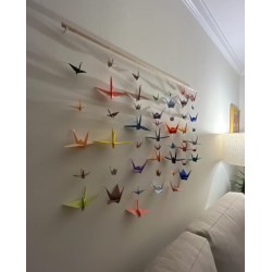 Origami Kranich Wand /...